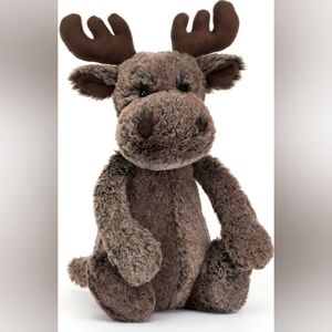 Jellycat Plush Gray-Brown Fuzzy Stuffed Animal